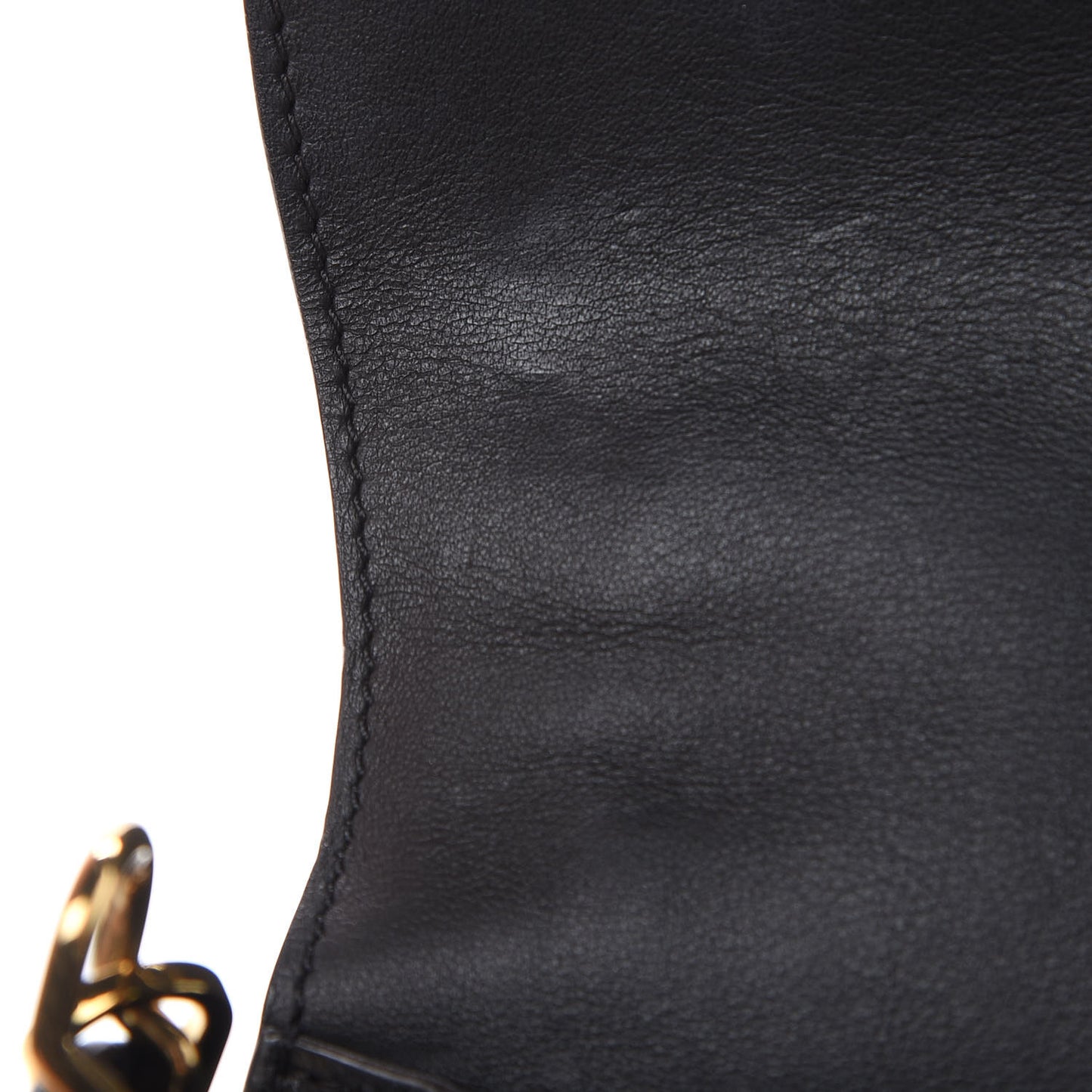 Grained Calfskin Vivienne NM Black
