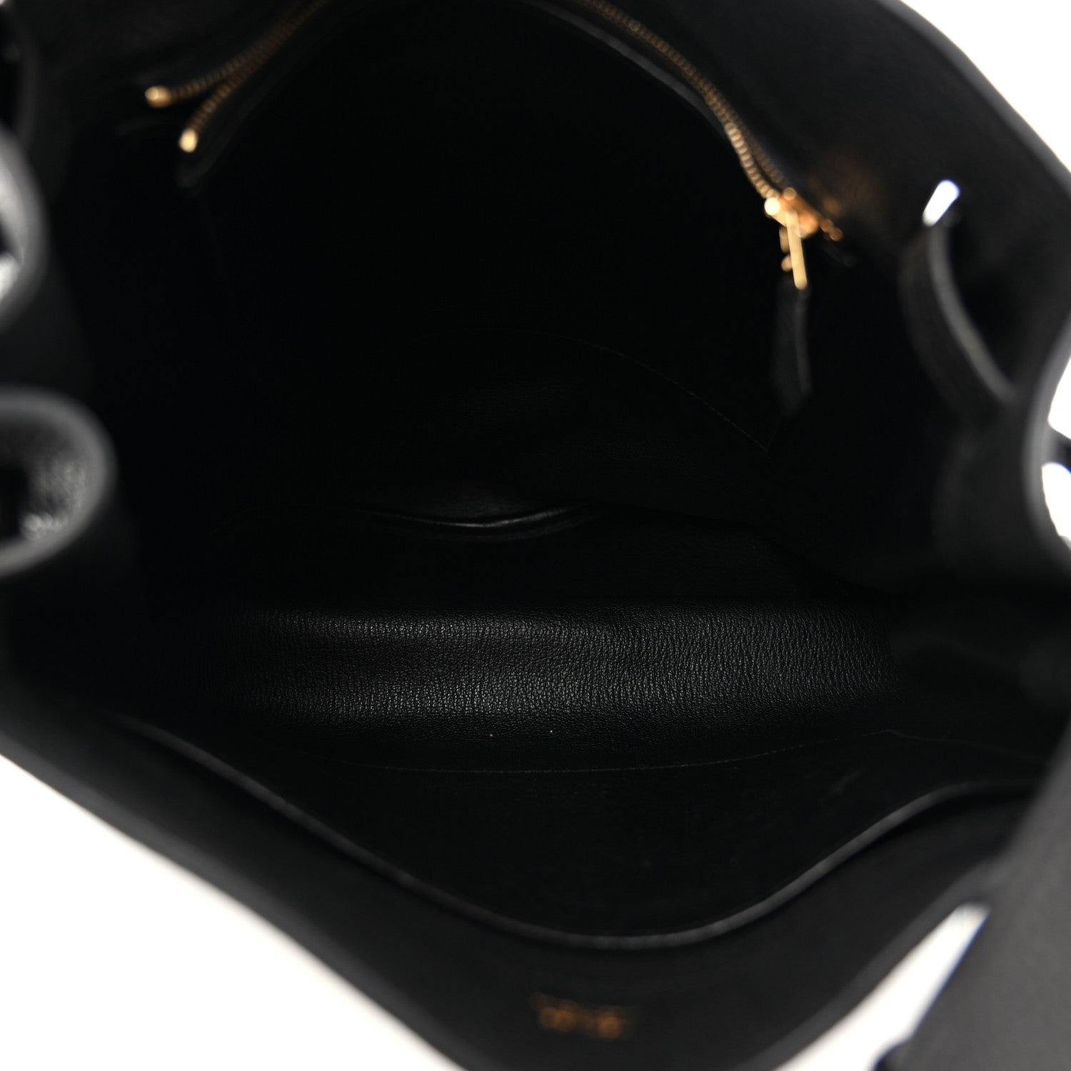Hermes Taurillon Clemence So Kelly 26 Black 6 of 14