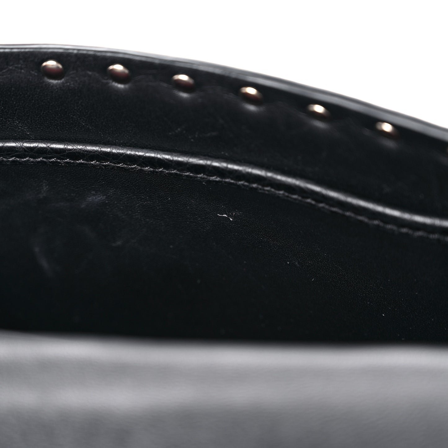 Canvas Medium Rockstud Spike Shoulder Bag Ivory