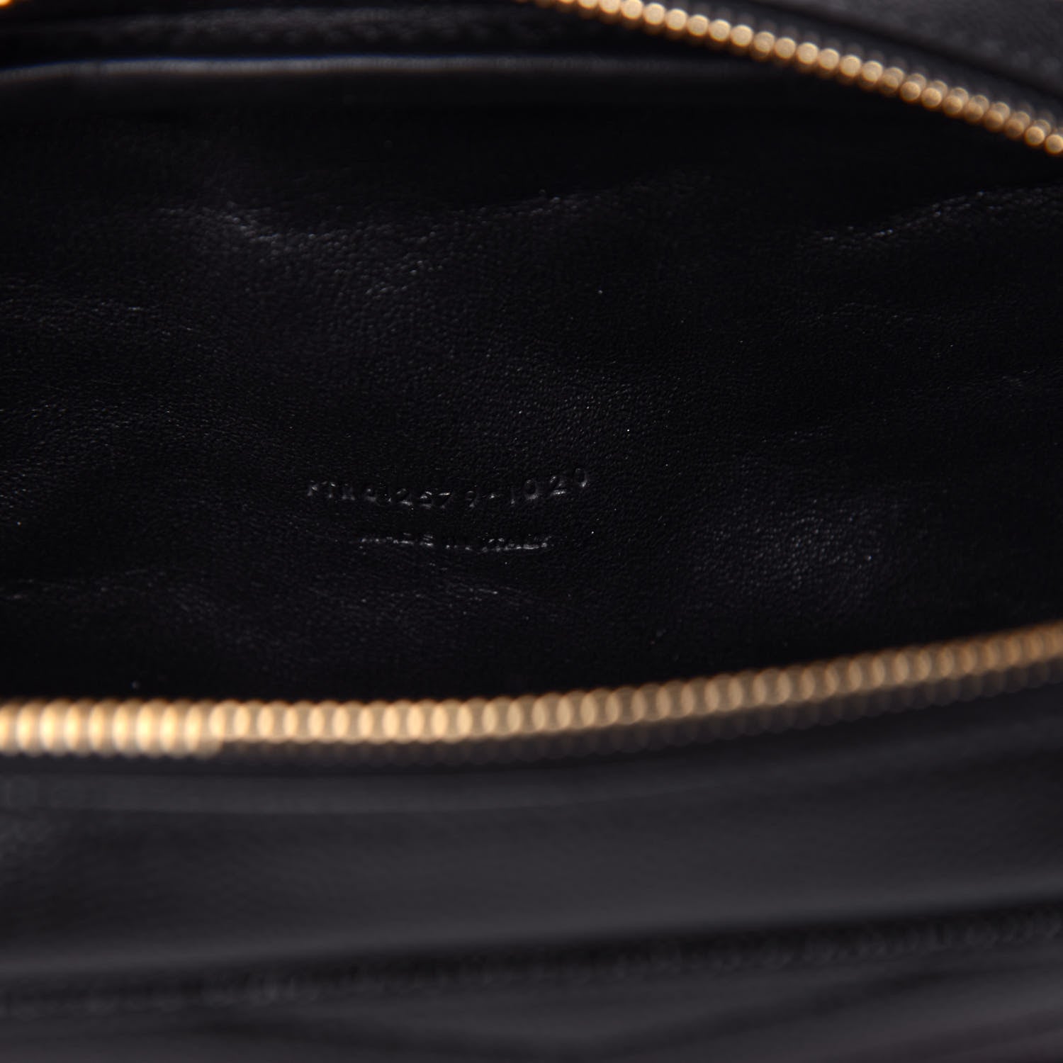 Saint Laurent Grain De Poudre Matelasse Monogram Mini Lou Camera Bag Black 7 of 11