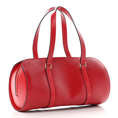 Louis Vuitton Epi Soufflot Castillan Red 3 of 8