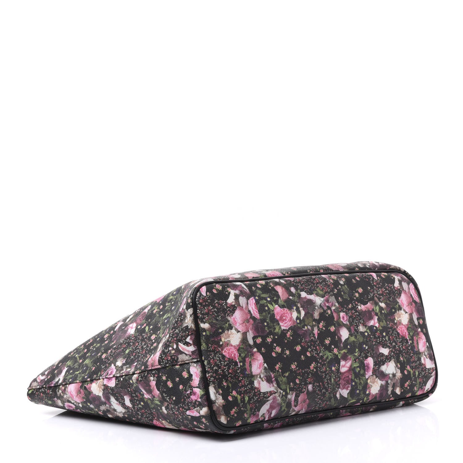 Givenchy Textured Coated Canvas Roses Camouflage Print Large Antigona Tote Black 3 of 10