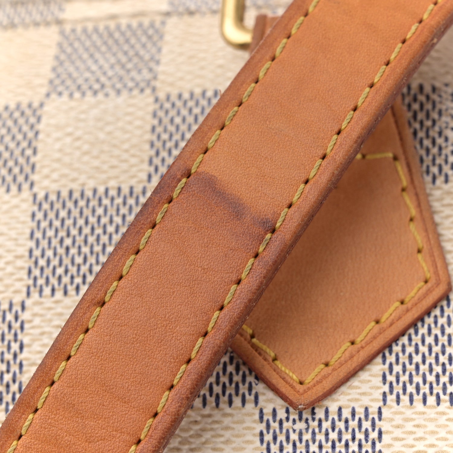 Louis Vuitton Damier Azur Speedy Bandouliere 25 13 of 14