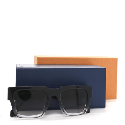 Louis Vuitton Acetate Sunset Square Sunglasses Z1955E Black 7 of 7