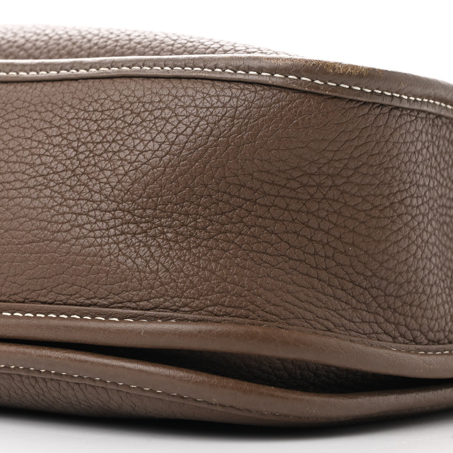 Hermes Taurillon Clemence Evelyne III PM Etoupe 10 of 15