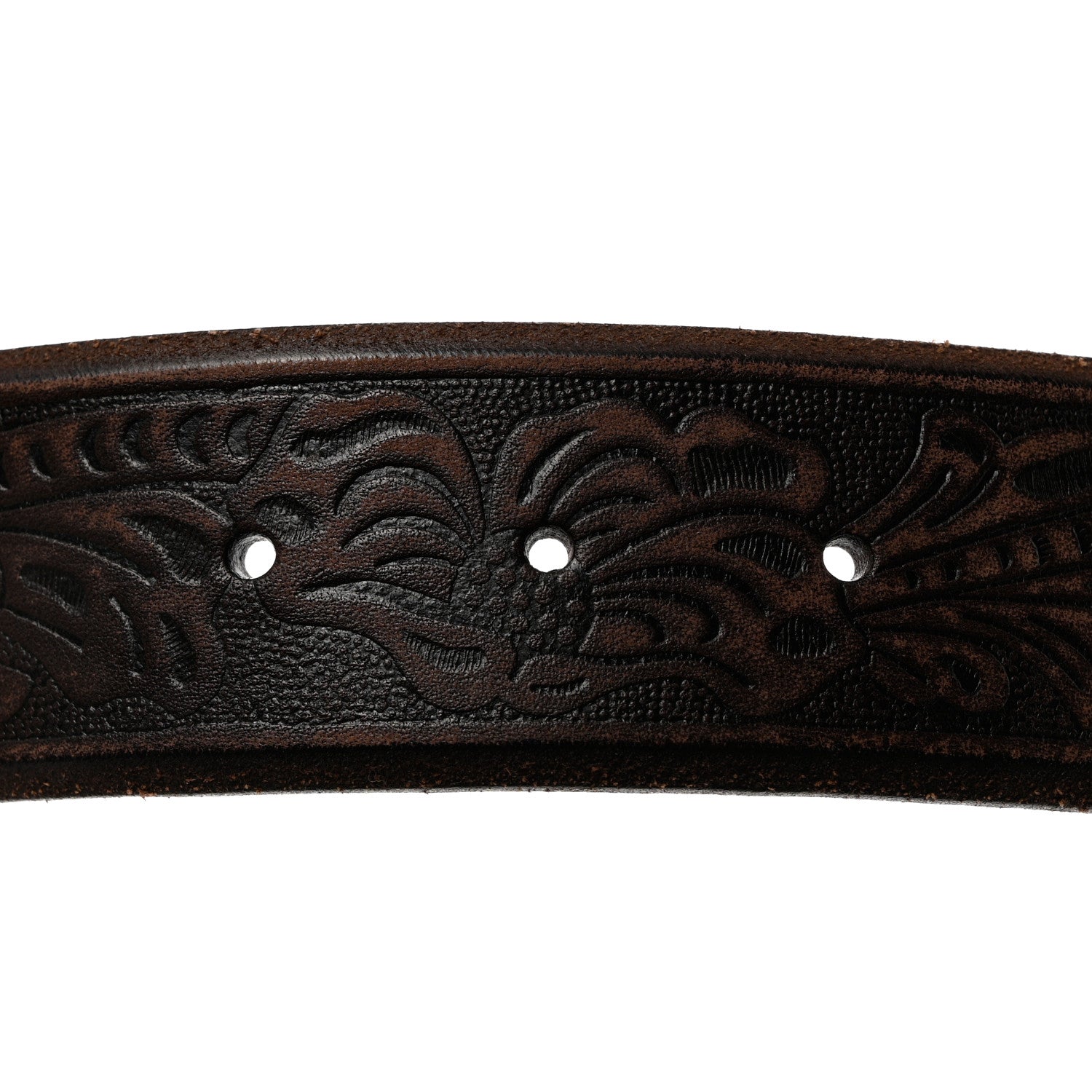 Gucci Calfskin Knurled Double G 40mm Belt 75 30 Testa di Moro 5 of 5