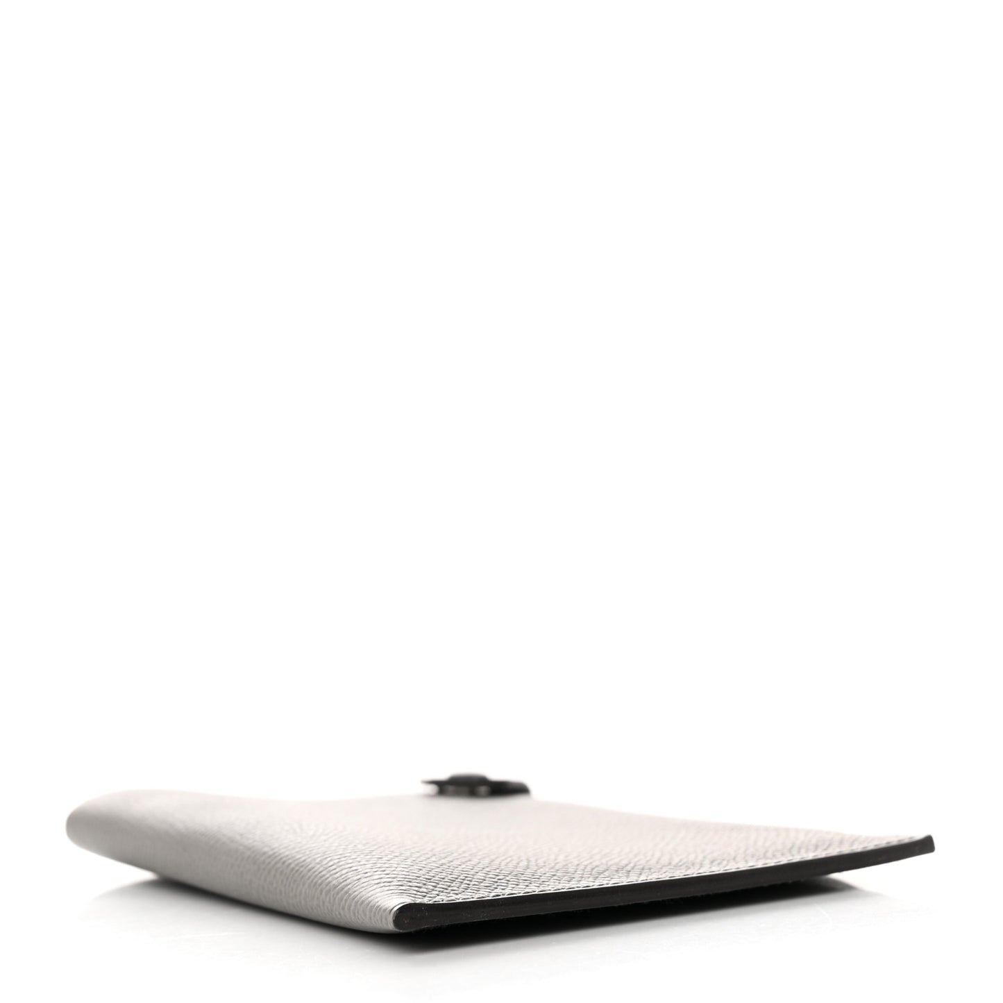 Epsom Tarmac Dot PM Passport Holder Gris Meyer Black
