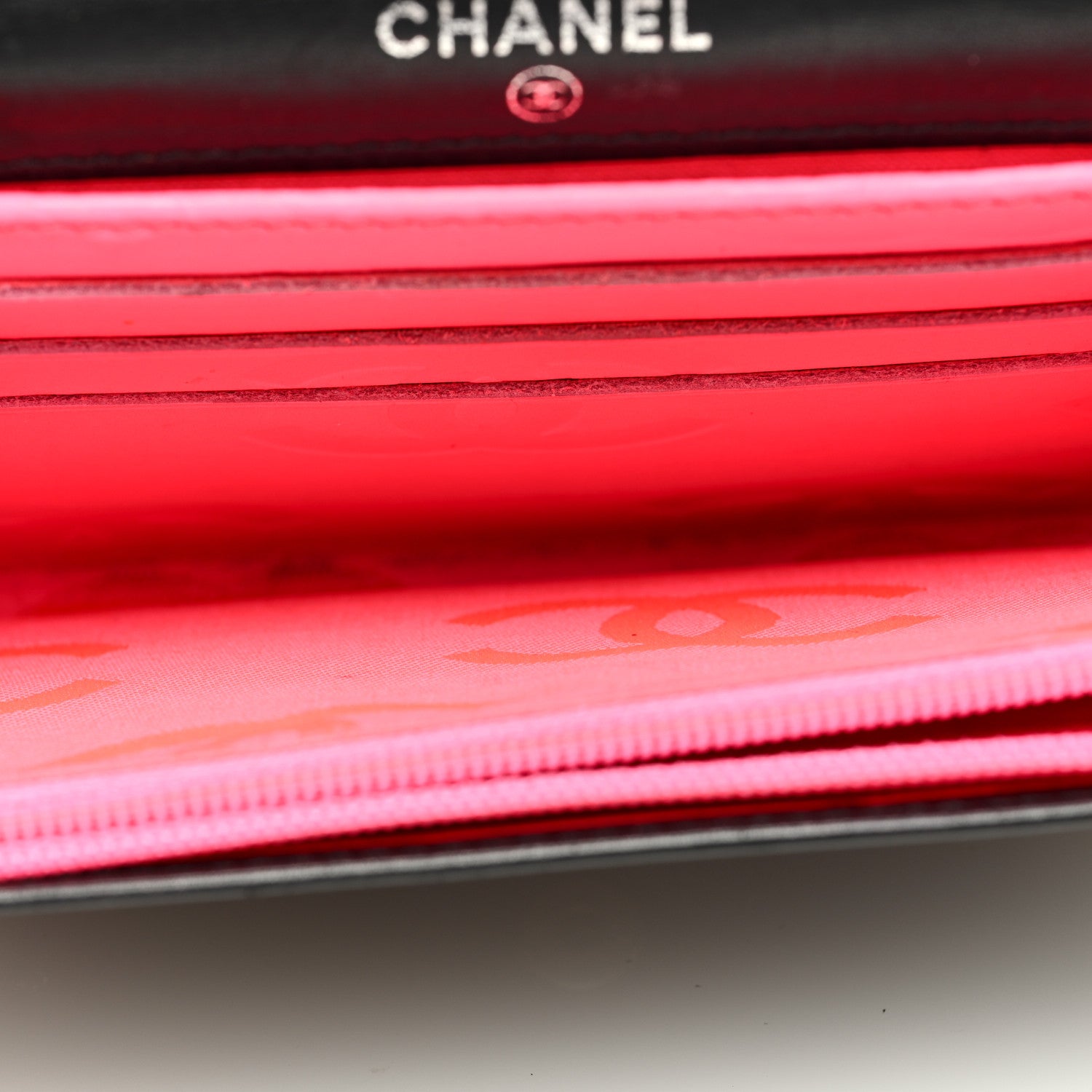 Chanel Calfskin Quilted Cambon Flap Wallet Black 5 of 7