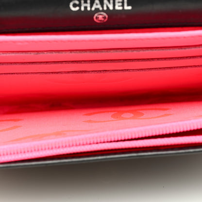 Chanel Calfskin Quilted Cambon Flap Wallet Black 5 of 7