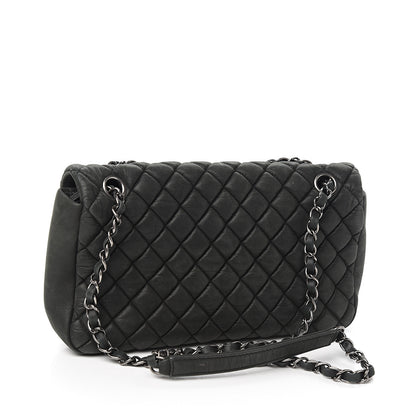 Chanel Iridescent Calfskin Small New Bubble Quilt Flap Black 2 of 10