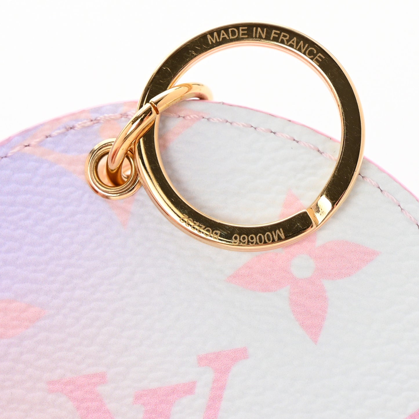 Monogram Giant Spring In The City Bag Charm Key Holder Sunrise Pastel