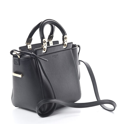 Givenchy Calfskin Mini HDG Top Handle Crossbody Bag Black 3 of 10
