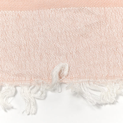 Louis Vuitton Silk Wool Monogram Denim Shawl Rose 5 of 13
