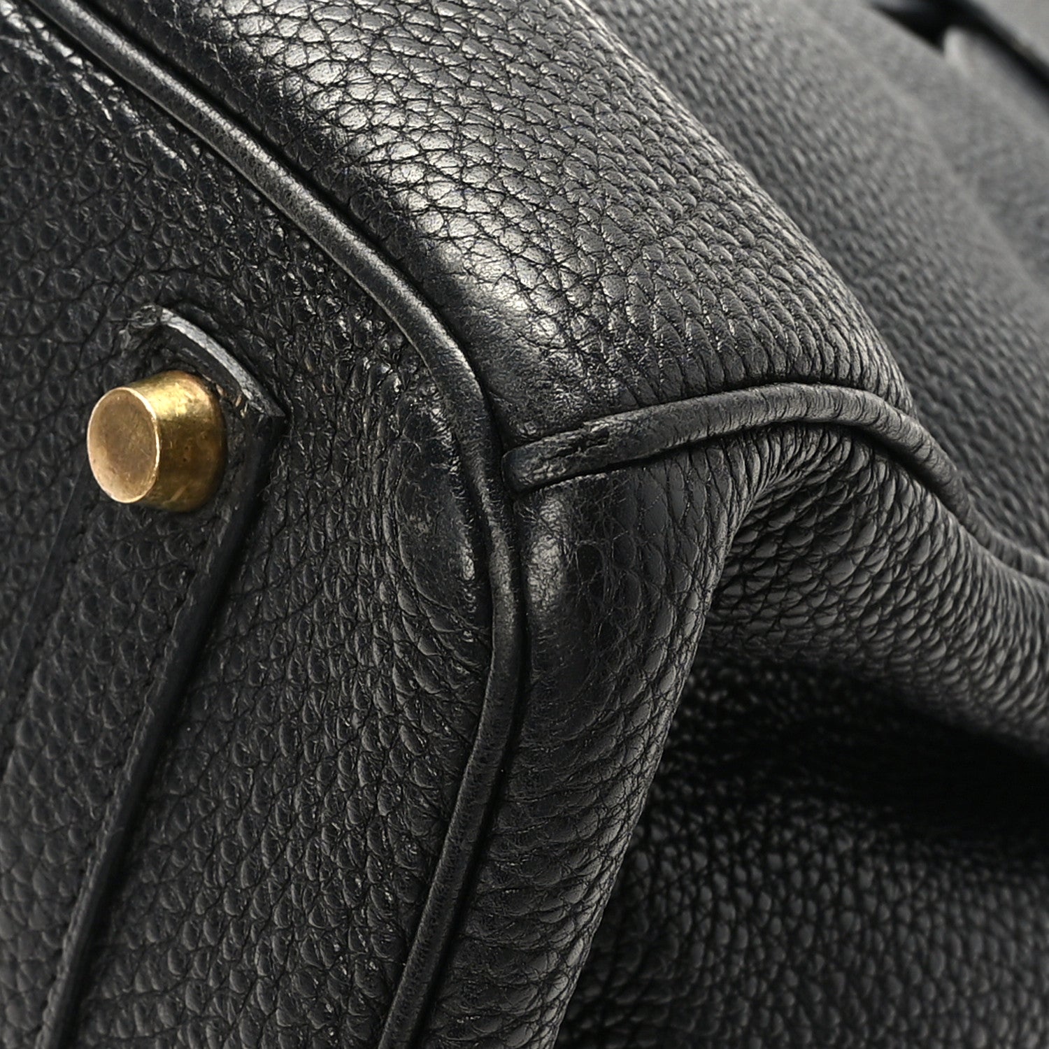 Hermes Taurillon Clemence BIRKIN 35 Black 9 of 11