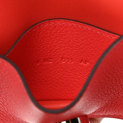 Hermes Togo Dogon Card Case Rose Texas 7 of 8