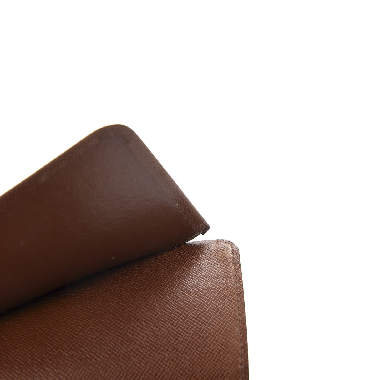 Monogram Simple Checkbook Holder Wallet Cover