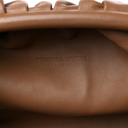 Bottega Veneta Smooth Butter Calf The Pouch Oversized Clutch Teak 6 of 10