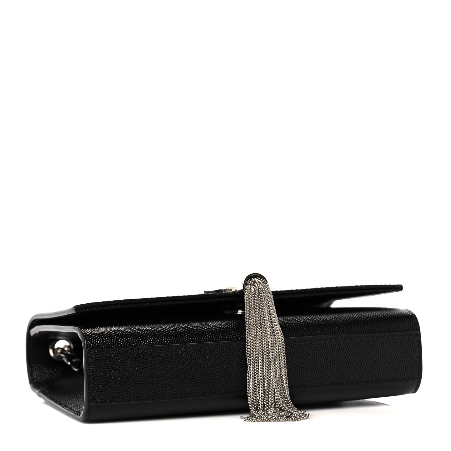 Grain De Poudre Small Classic Monogram Kate Tassel Satchel Black