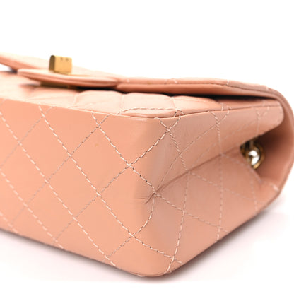 Chanel Aged Calfskin Quilted 2.55 Reissue Mini Flap Beige 10 of 10