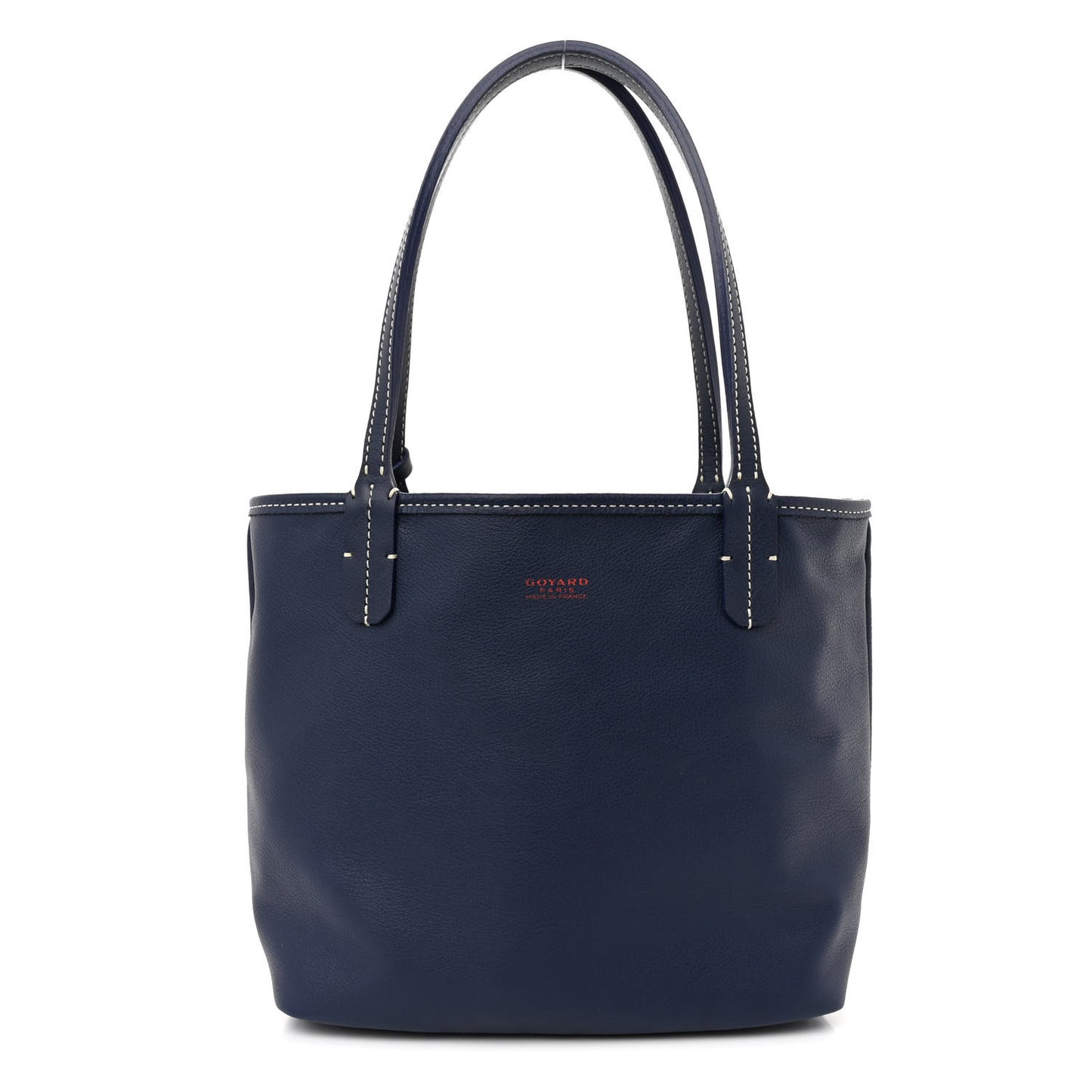 Goyardine Reversible Mini Anjou Navy