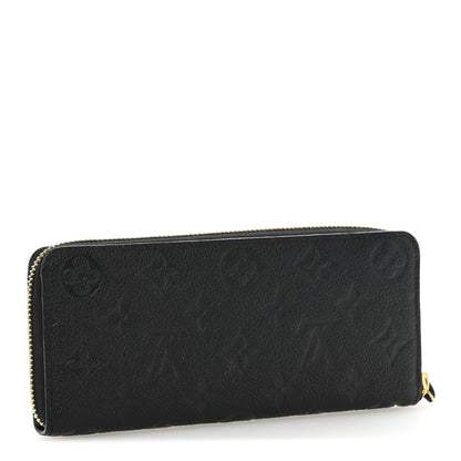 Louis Vuitton Empreinte Clemence Wallet Black 3 of 9
