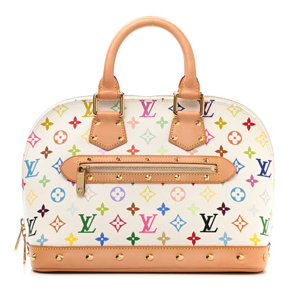 Louis Vuitton Monogram Multicolor Alma White 1 of 11