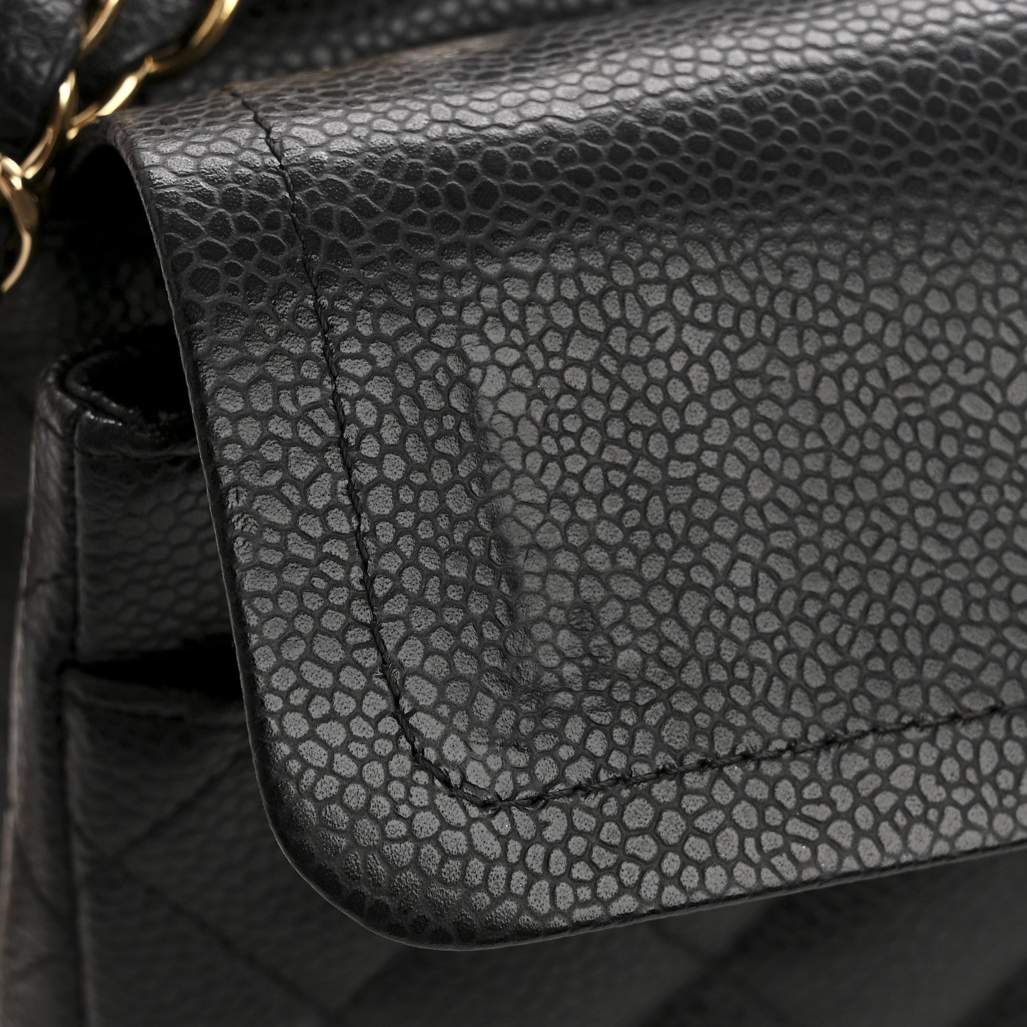 Chanel Caviar Quilted Small Double Flap Black 12 of 13