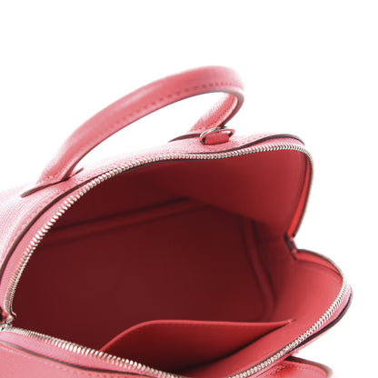 Hermes Chevre Mysore Mini 1923 Bolide Rose Lipstick 4 of 9