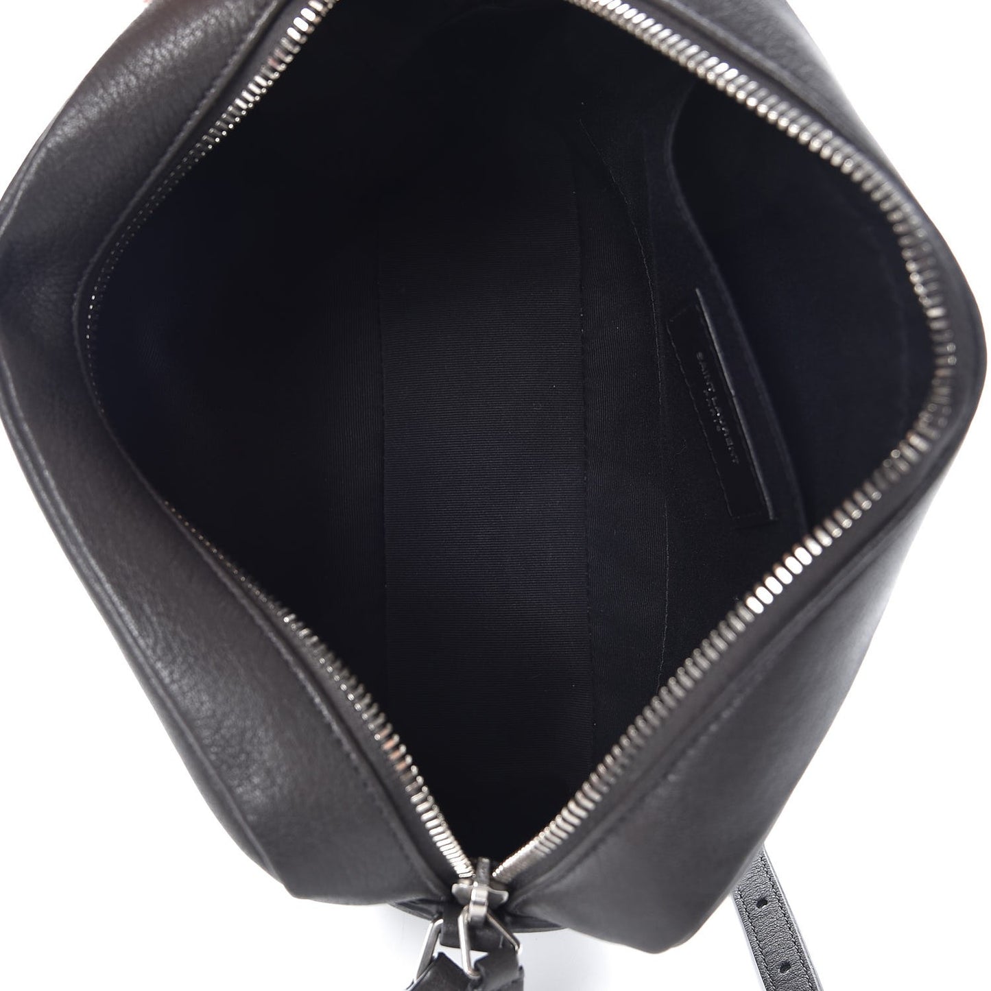 Lambskin Monogram Small Lou Camera Bag Asphalt