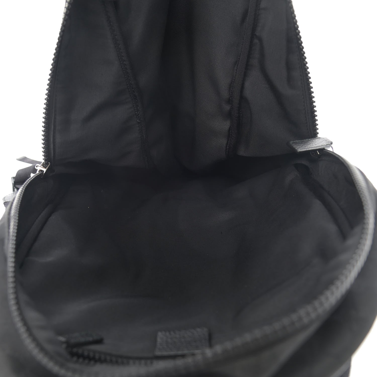 Gucci Nylon Monogram Slim Backpack Black 5 of 11