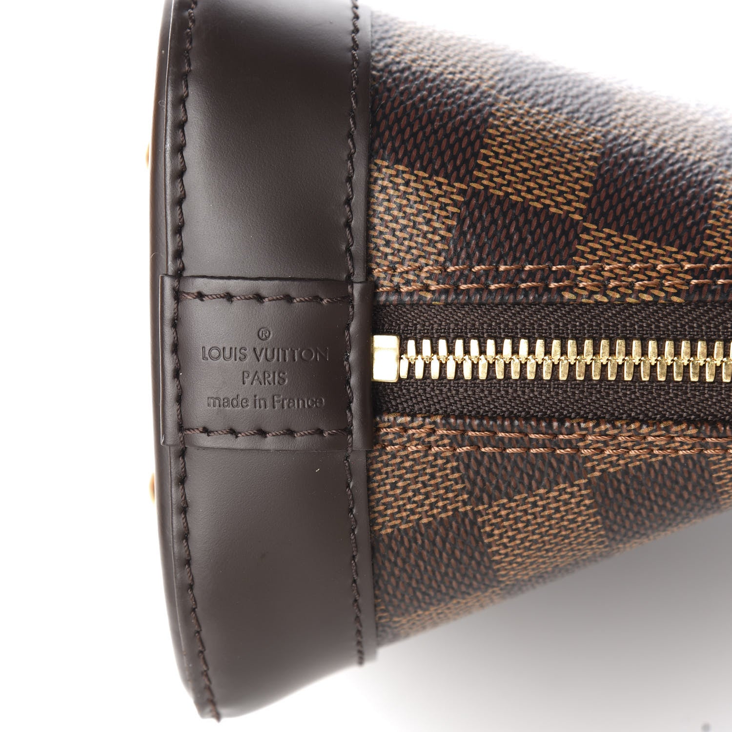 Louis Vuitton Damier Ebene Alma BB 6 of 10