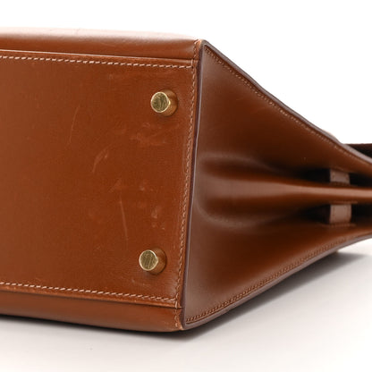 Hermes Box Kelly Sellier 32 Noisette 10 of 19