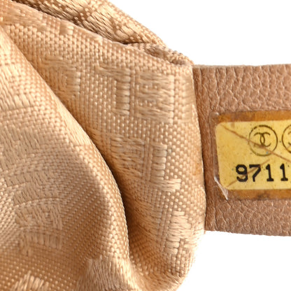 Chanel Suede CC Shopping Tote Beige 6 of 8