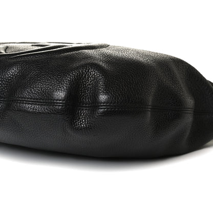 Gucci Pebbled Calfskin Medium Soho Hobo Black 19 of 27