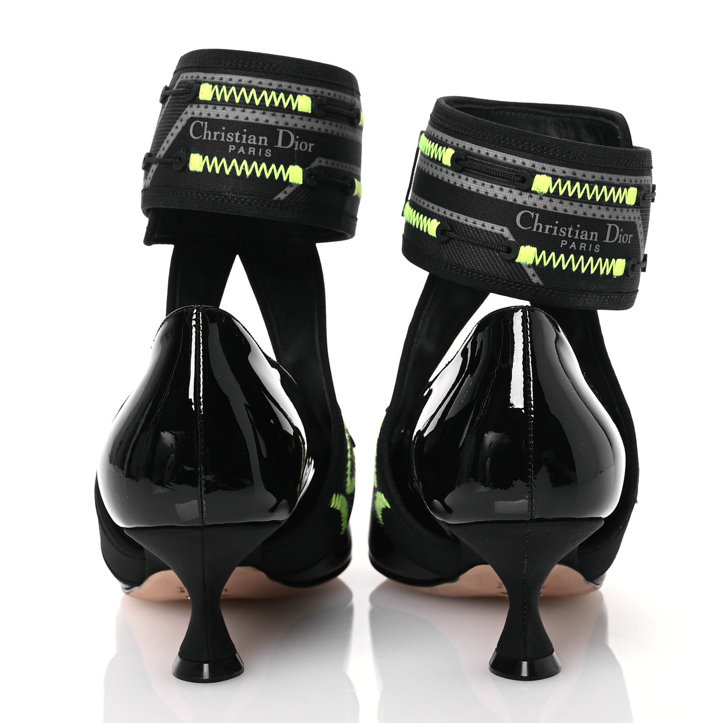Patent Dior 62-22 Pumps 38 Black