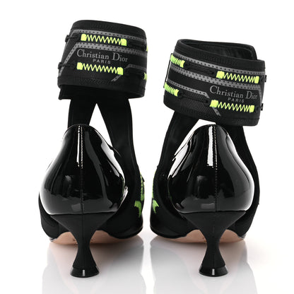 Christian Dior Patent Dior 62-22 Pumps 38 Black 5 of 12