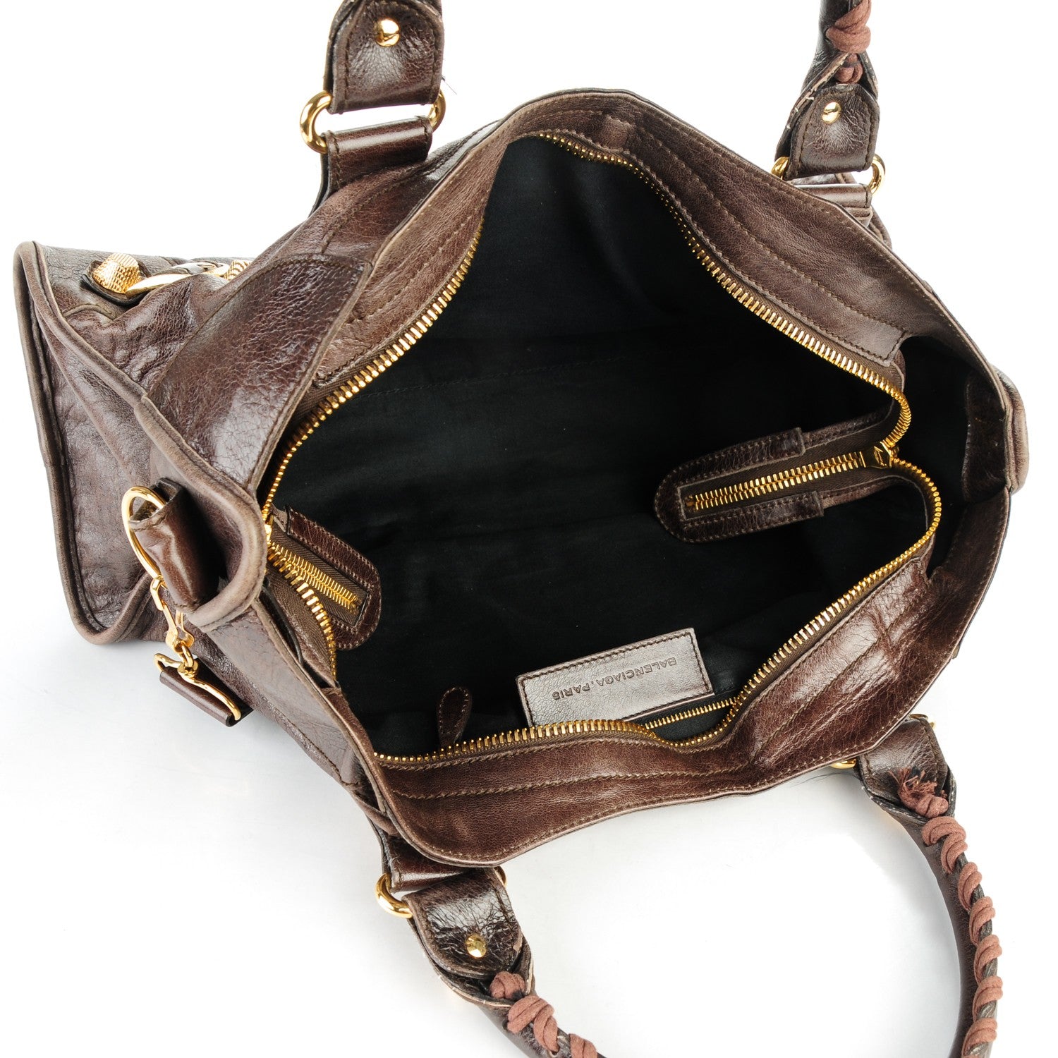 Balenciaga Agneau Giant 21 Gold Hardware Part Time Charbon 5 of 11