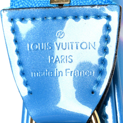 Louis Vuitton Vernis Valentine Mini Pochette Accessories Baby Blue Neon 6 of 7