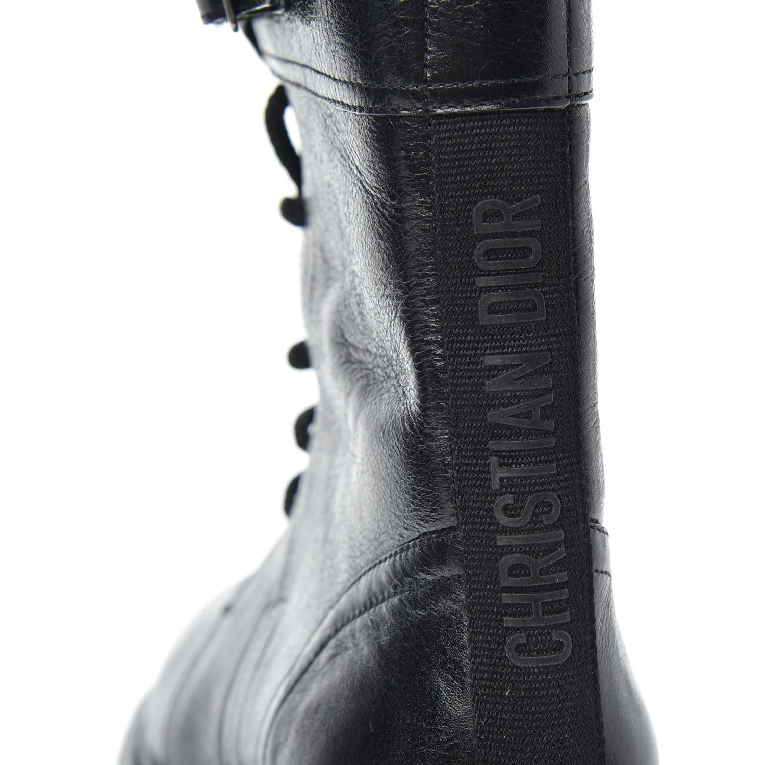 Christian Dior Calfskin Ground Low Boot 37 Black 7 of 7