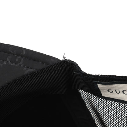 Gucci Nylon Monogram Baseball Hat L Black 7 of 8