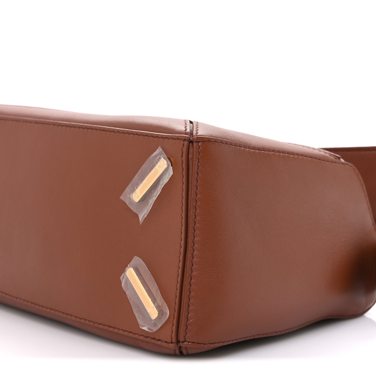 Nappa Lambskin Small Featherlight Puzzle Bag Pecan