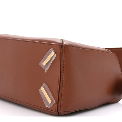 Loewe Nappa Lambskin Small Featherlight Puzzle Bag Pecan 9 of 11