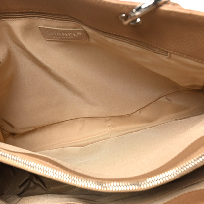 Chanel Caviar Quilted Grand Shopping Tote GST Beige Clair 5 of 12