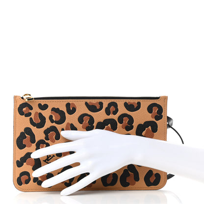 Louis Vuitton Empreinte Monogram Giant Wild At Heart Neverfull MM Pochette 2 of 6