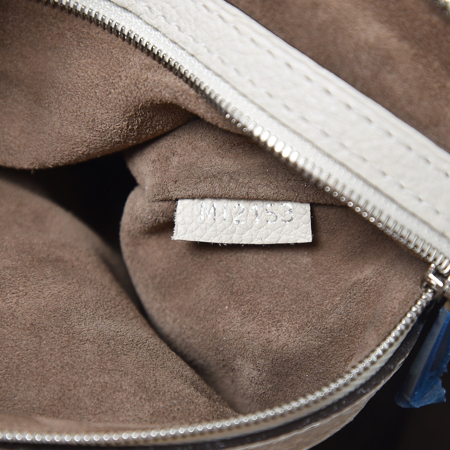 Veau Cachemire SC Bag BB Blanc Casse