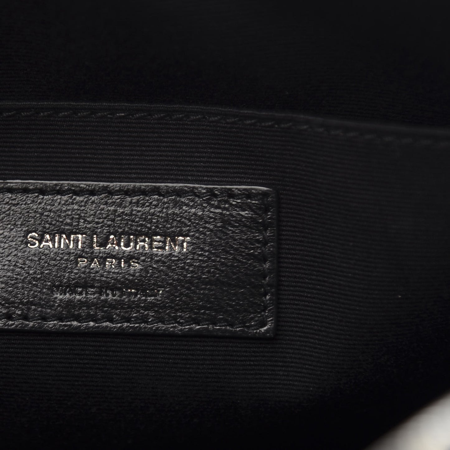 Calfskin Matelasse Monogram Lou Camera Bag Black