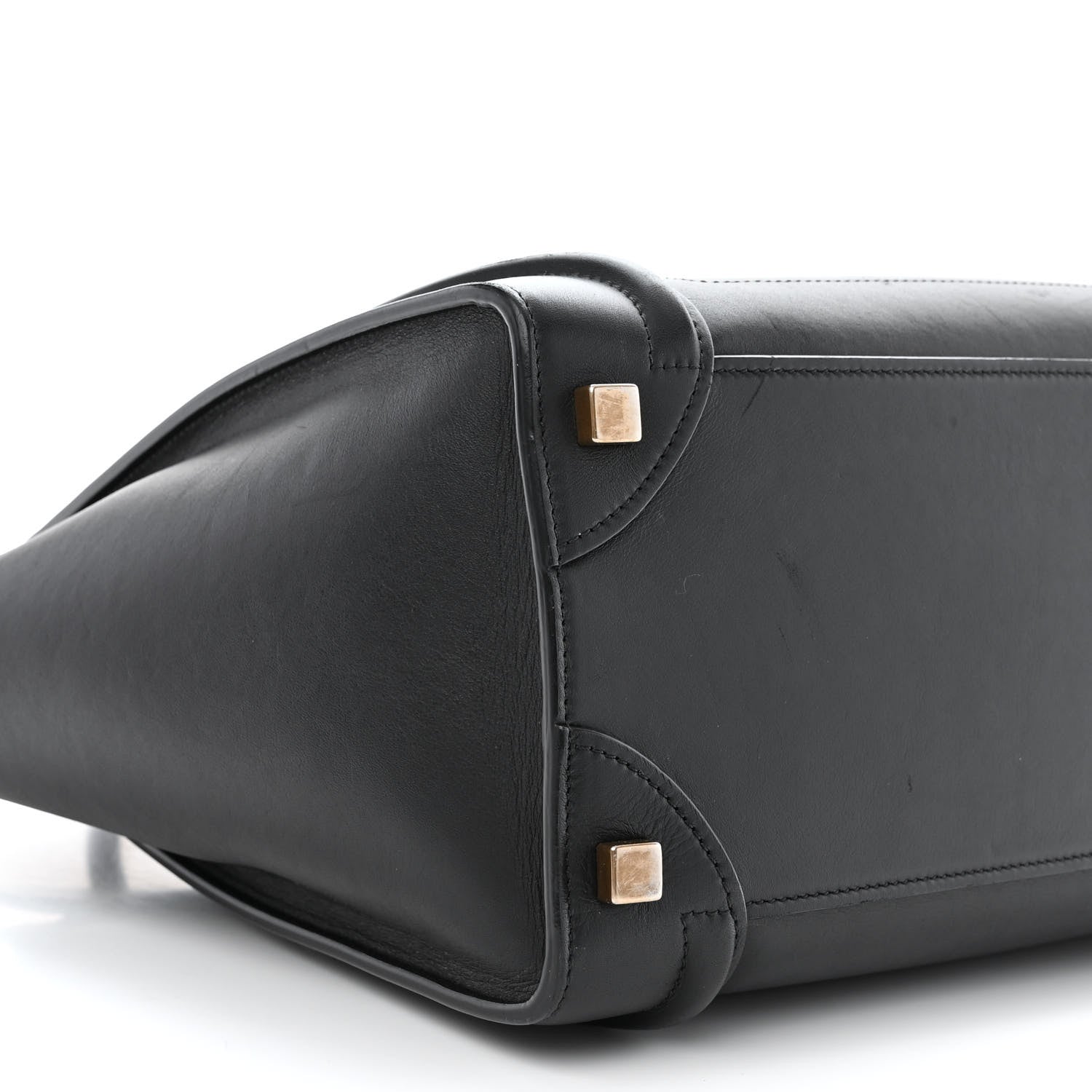 Celine Smooth Calfskin Micro Luggage Black 9 of 13