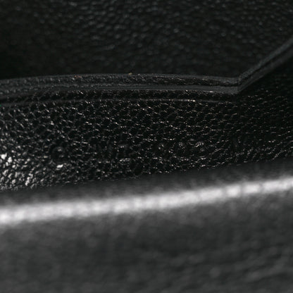 Hermes Chamkila Goatskin Medor To Go Wallet Black 7 of 12