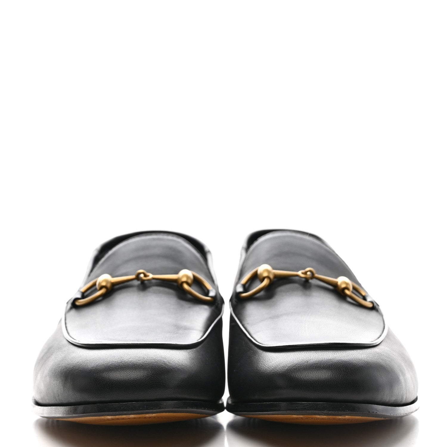 Gucci Lambskin Mens Brixton Horsebit Loafers 11.5 Black 3 of 11