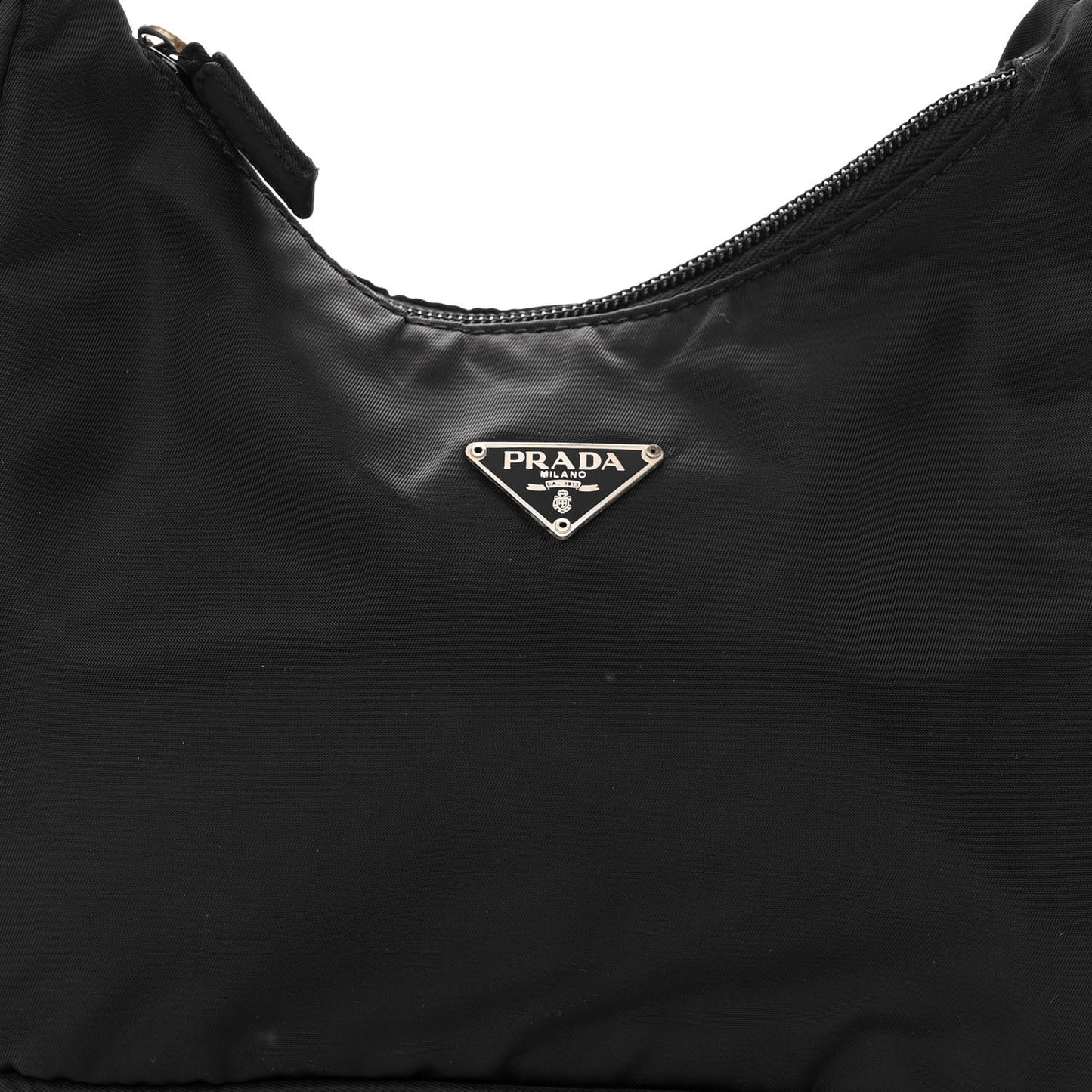 Tessuto Nylon Sport Mini Shoulder Bag Black